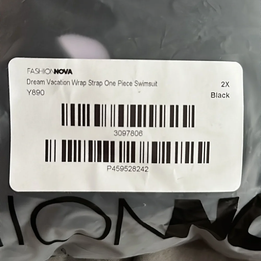 Dream Vacation Wrap Strap One Piece Swimsuit - Picture 5 of 5